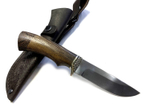 Нож Егерь, кованая 95х18, венге, литье мельхиор