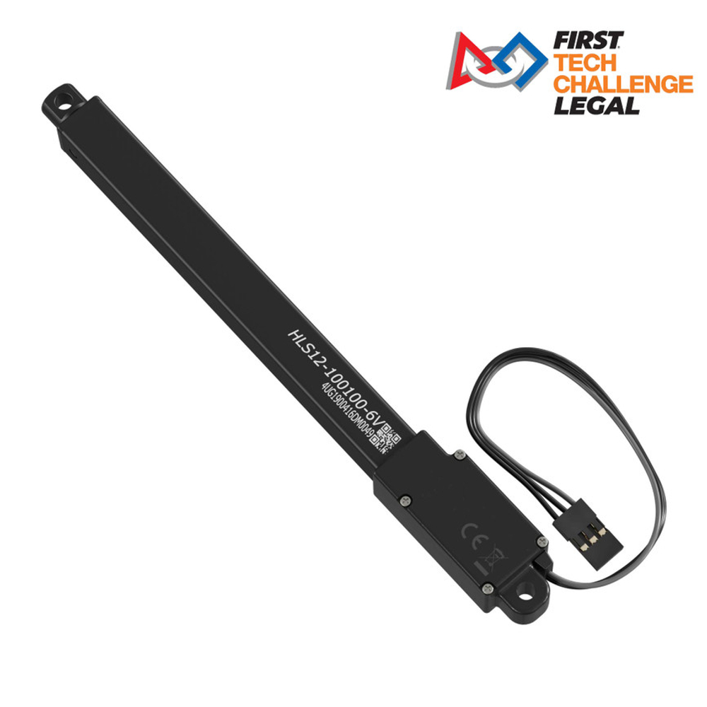 Hitec Linear Servo (100mm Stroke, 16.1mm/sec, 5.2kg Thrust)