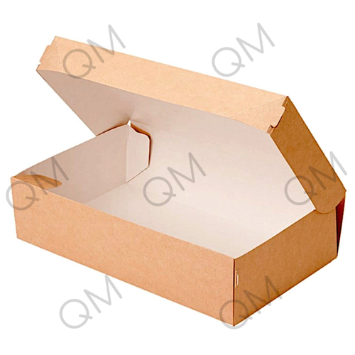 Упаковка ECO CAKE 1900 для десертов 300 шт, 6 упак. 50 шт р-р 230x140x60 мм крафт, 50шт