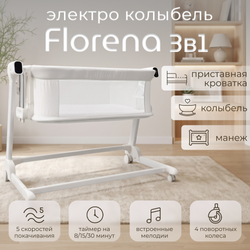 Электроколыбель BubaGO Florena