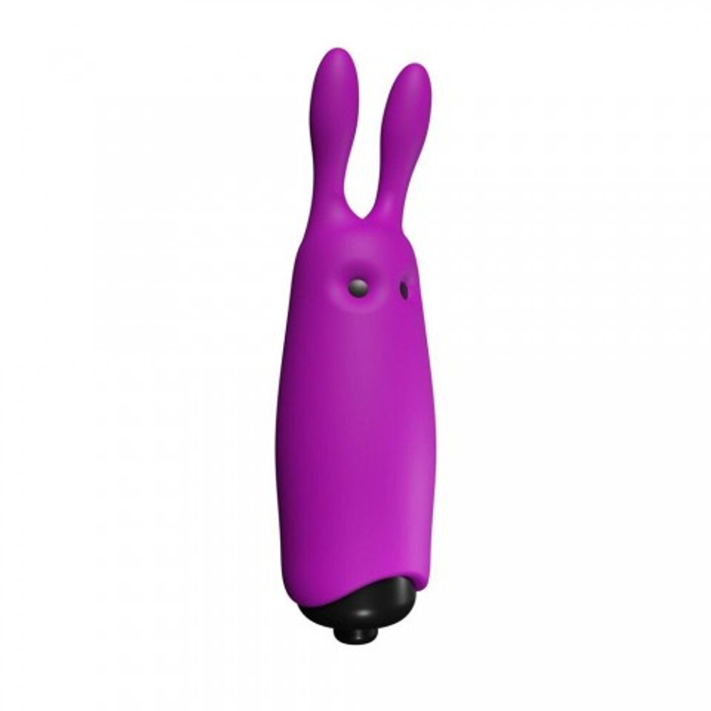 Карманный вибратор-кролик Rabbit Adrien Lastic фиолетовый
