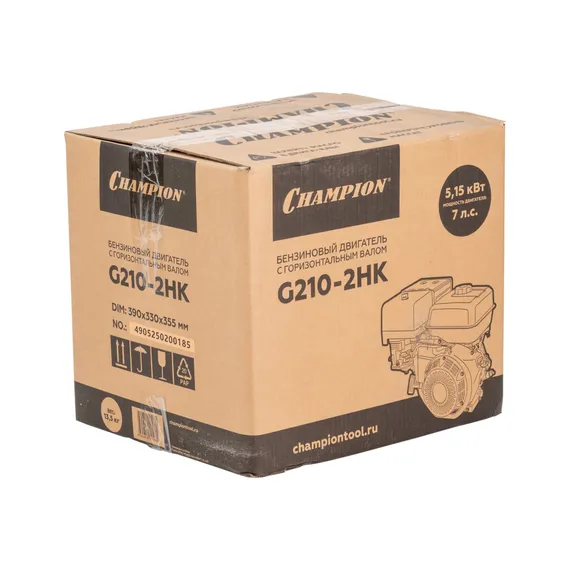 Двигатель бензиновый CHAMPION G210-2HK