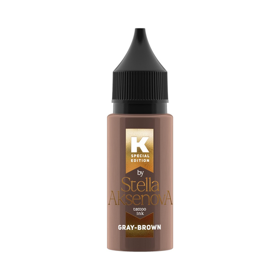 КРАСКА TATTOO INK - Gray Brown (Stella Aksenova Set)