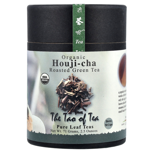The Tao of Tea, Органический обжаренный зеленый чай, Houji-cha, 71 г (2,5 унции)