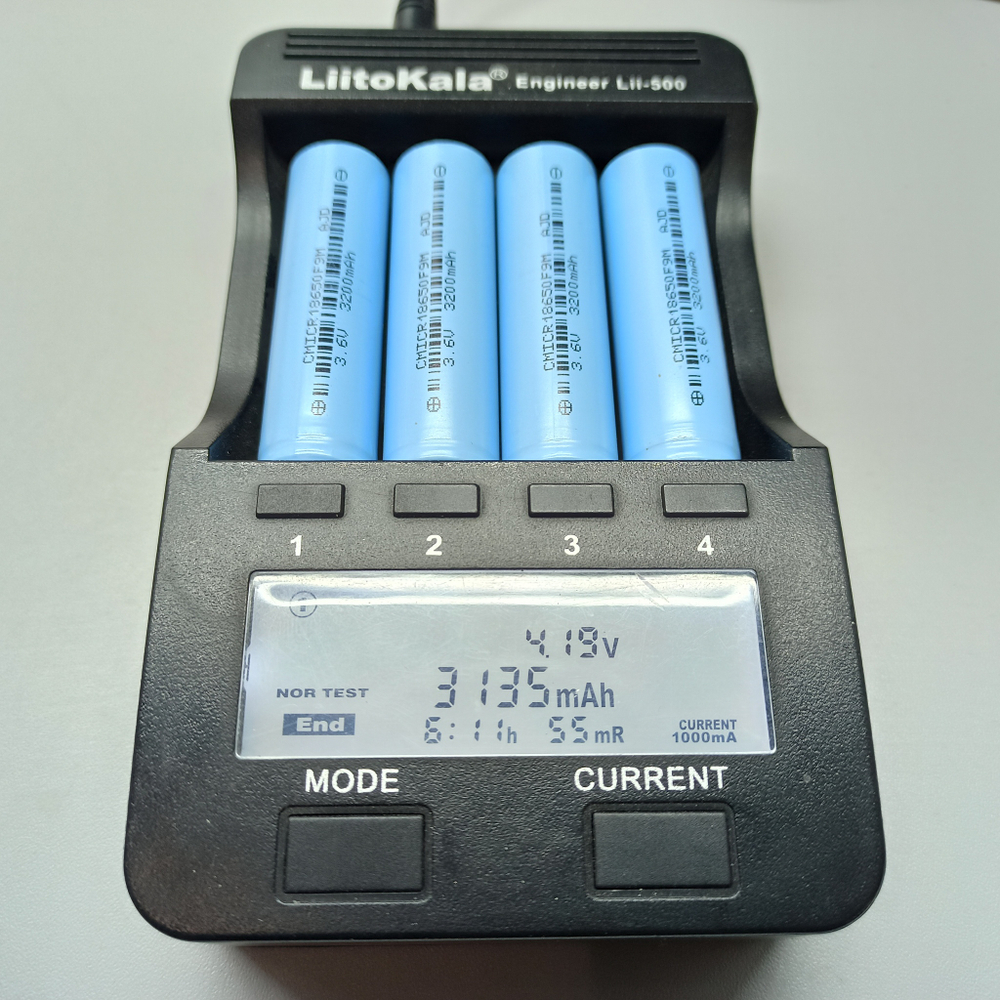 Li-ion 18650 3.7v среднетоковый ICR18650 F9M 3200 мАч