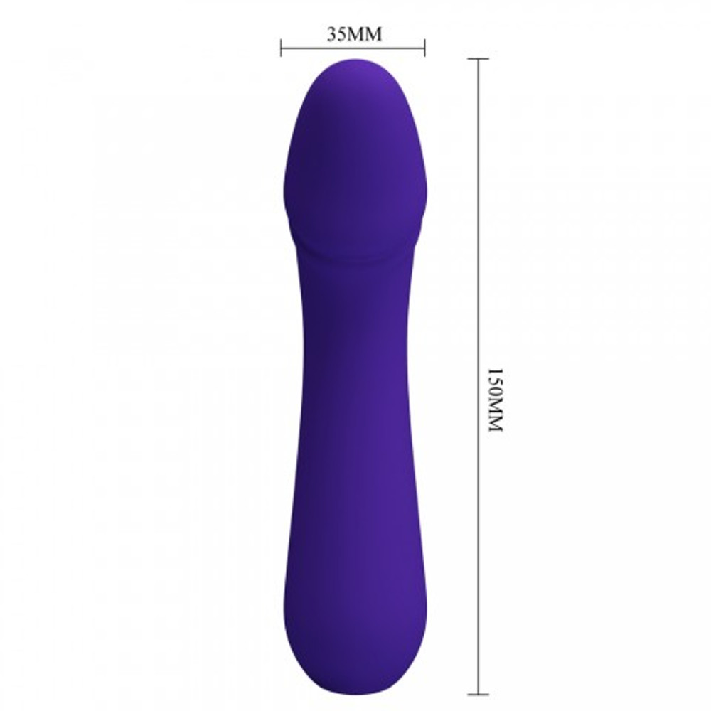 Вибратор Cetus Super Soft (15 см) фиолетовый