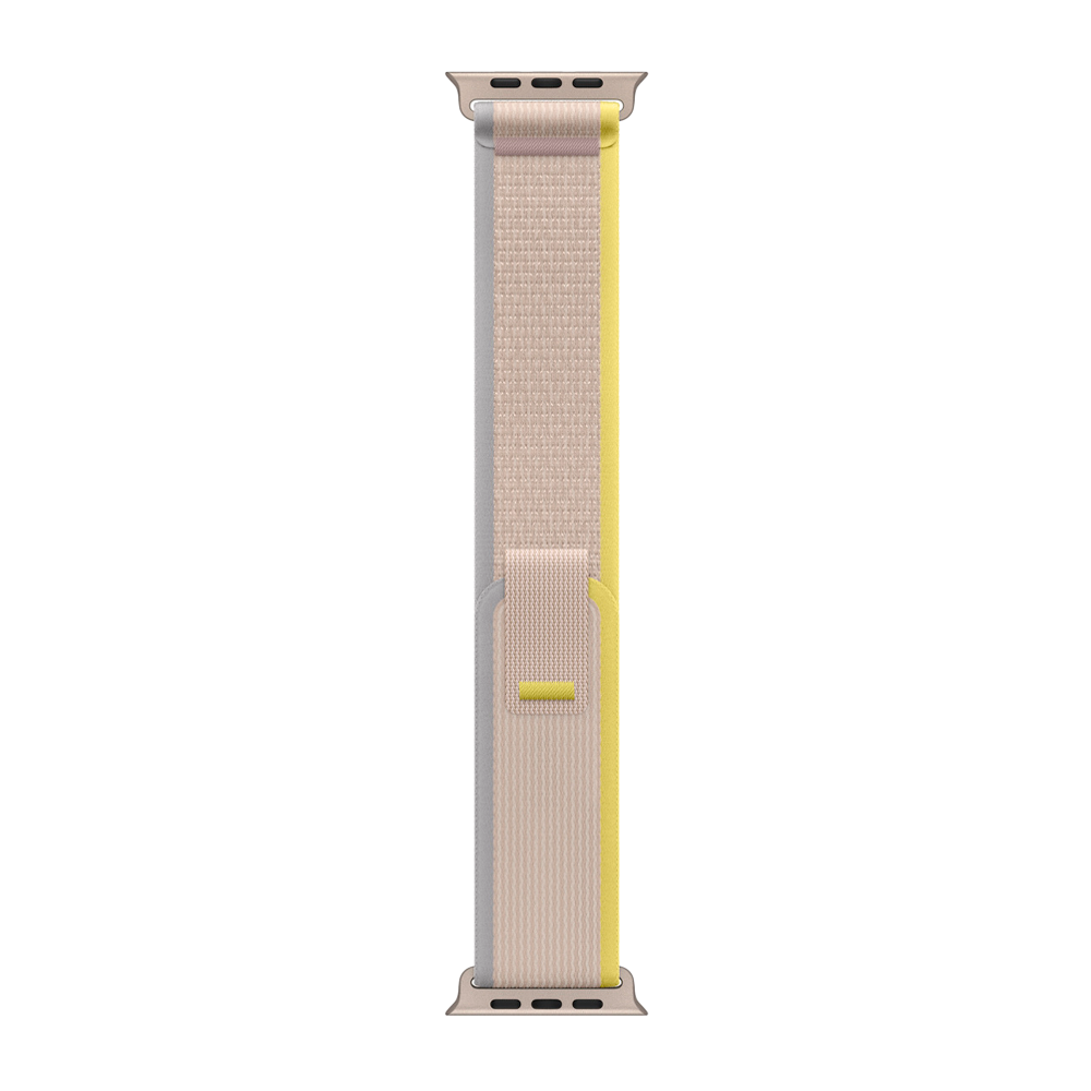 Умные часы Apple Watch Ultra GPS + Cellular, 49mm, Trail Loop S/M, Yellow/Beige (Желтый / Бежевый)