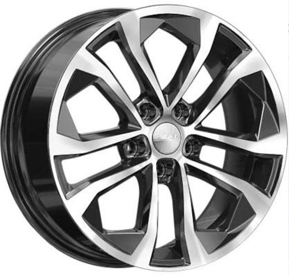 Скад Тукан 7x17 5x114.3 ET 50 Dia 66.1 (BFP)