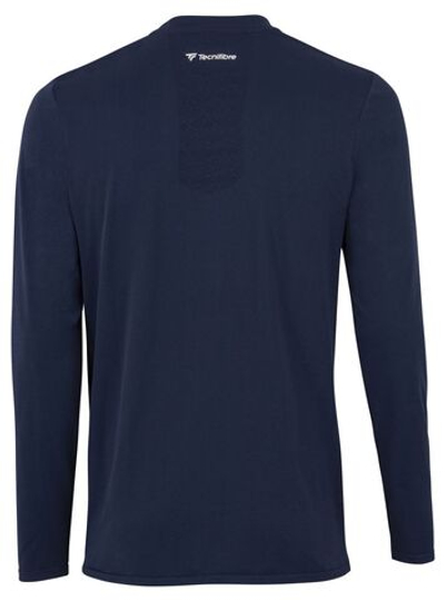 Мужская теннисная футболка теннисная Tecnifibre Seamless Baselayer - navy blue