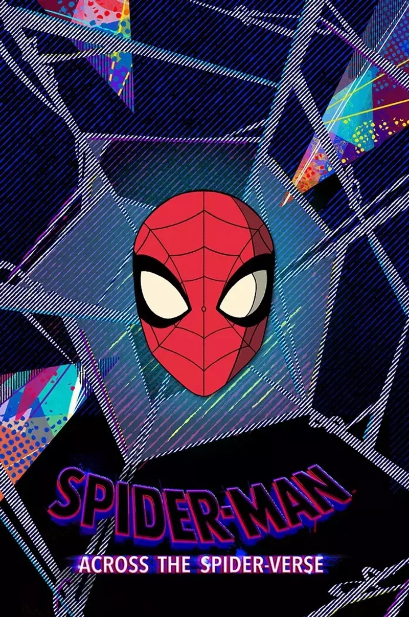 Металлический пин «Across the Spider-Verse: Spectacular Spider-Man»