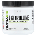 NutraBio, L-цитруллин, аминокислота в свободной форме, 150 г (5,3 унции)