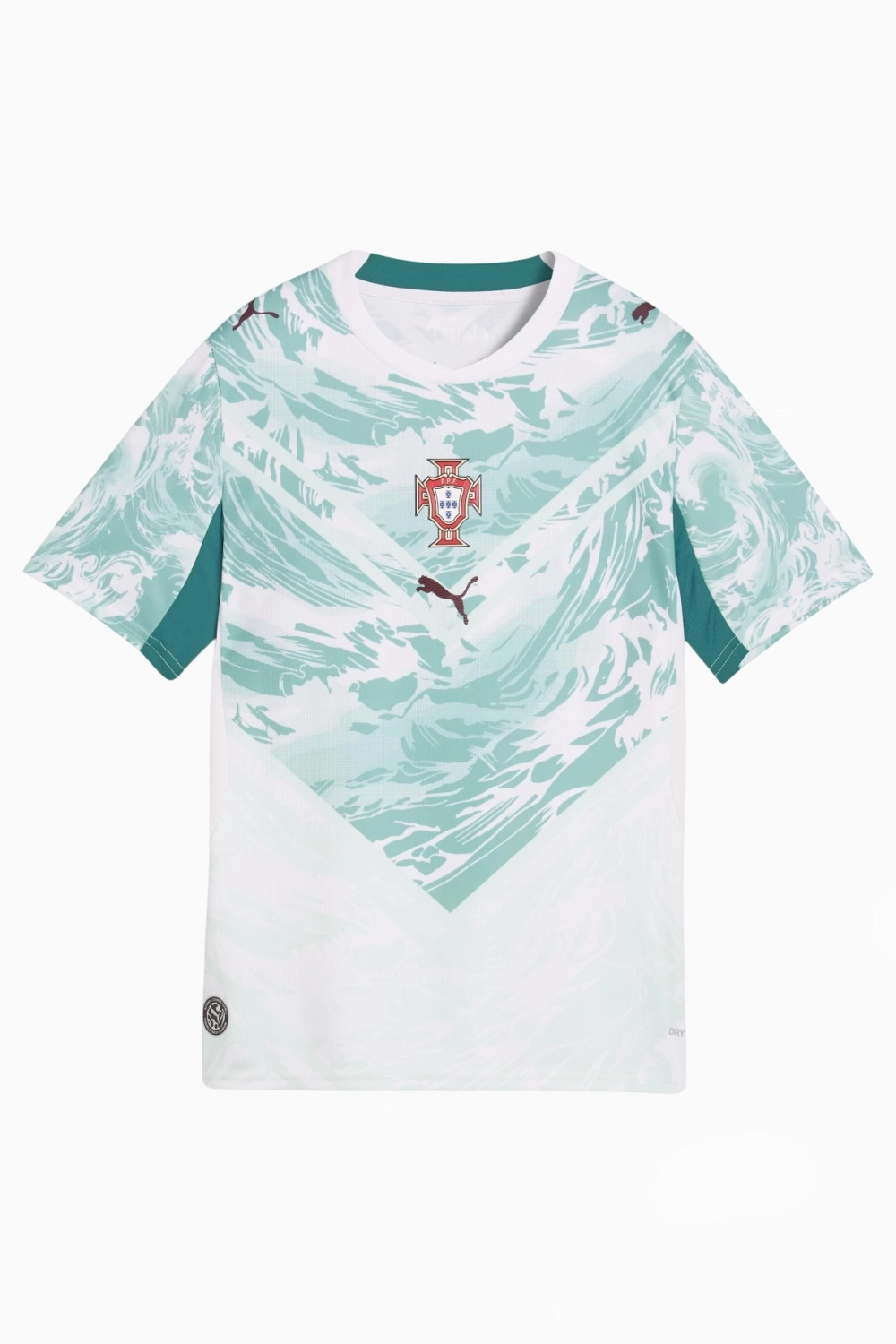 Футболка Puma Portugal 2026 Away Junior - бирюзовый