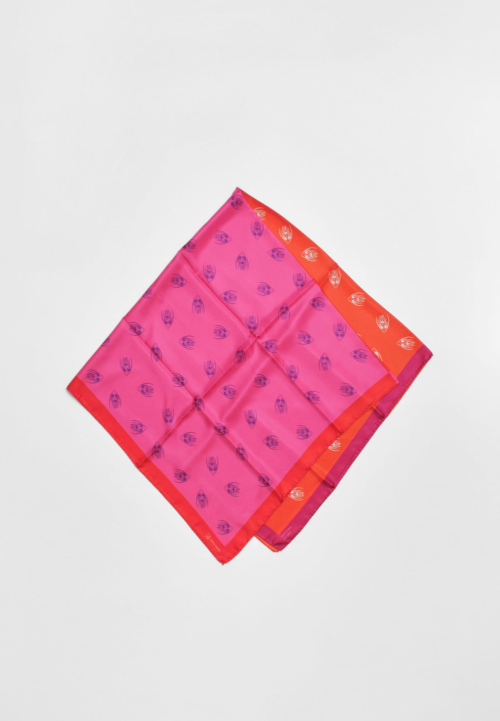Шелковый платок Qarlygash & Qyzgaldaq MULTICOLORED 140х140