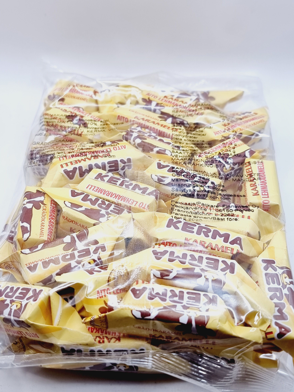 Конфеты Коровка молочная карамель KERMAKARAMELLI 500 г (из Финляндии)