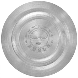 Чайник со свистком 2 л из нержавеющей стали, индукционное дно WEBBER BE-0578