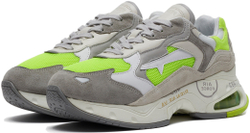 Premiata Sharky 252 Серые с зеленым