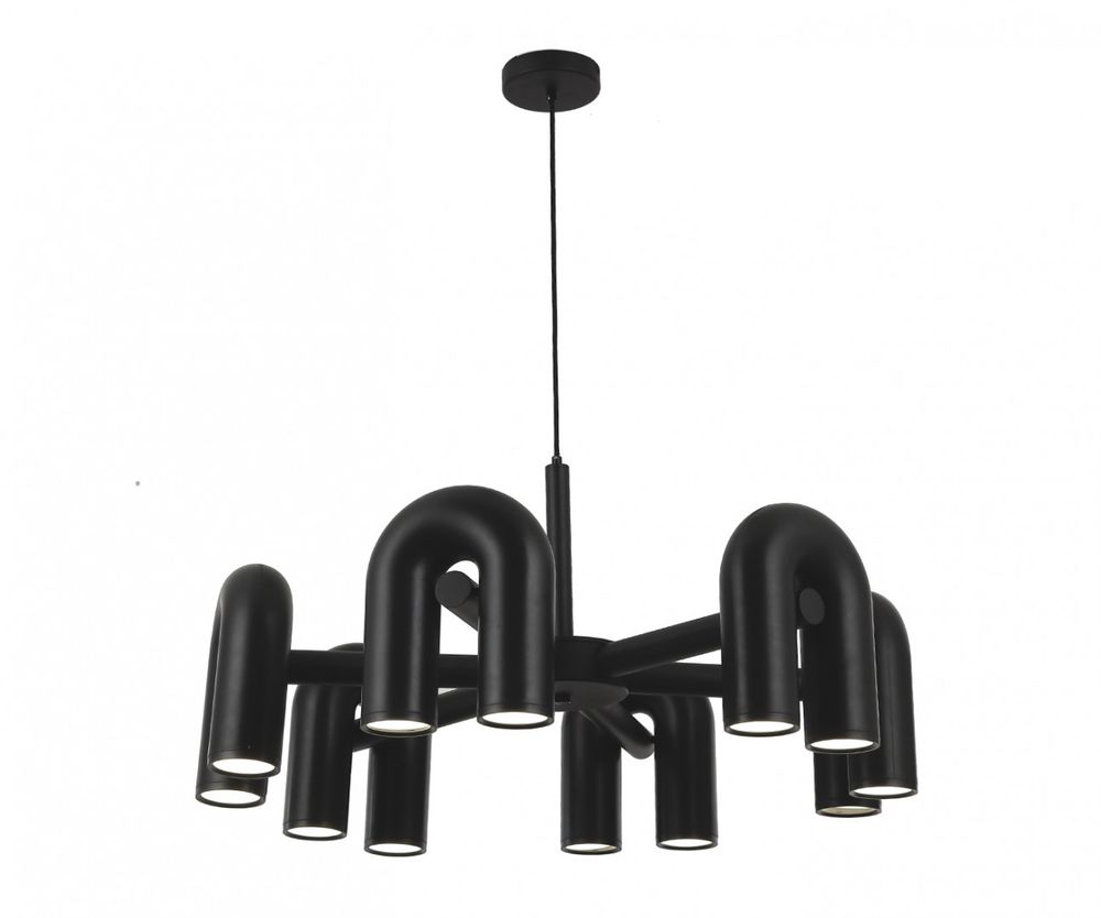 08465-6,19(GU10) Люстра Канти черный d80 h150 GU10 60W. ТМ Kink Light 08465-6,19(GU10) Люстра Канти черный d80 h150 GU10 60W. ТМ Kink Light