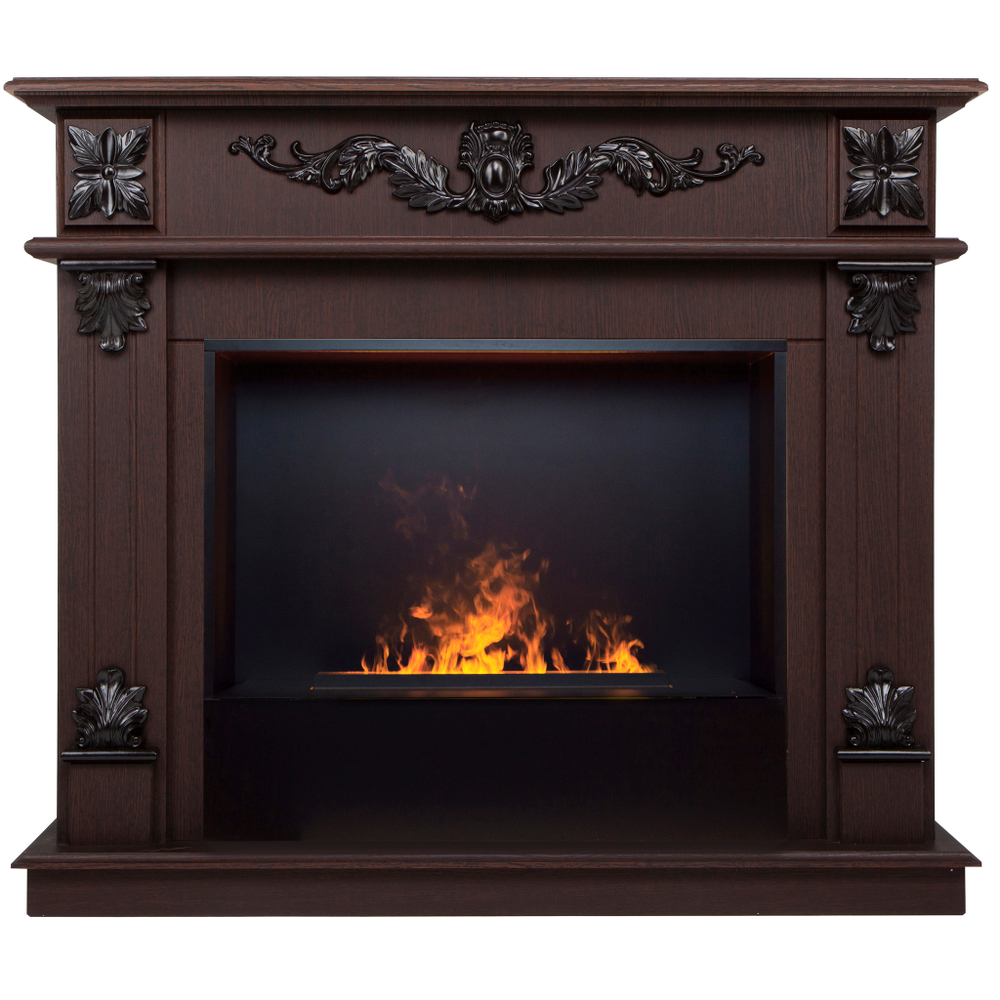 Каминокомплект Real Flame Philadelphia 25,5/26 DN с очагом 3D Cassette 630 Black Panel