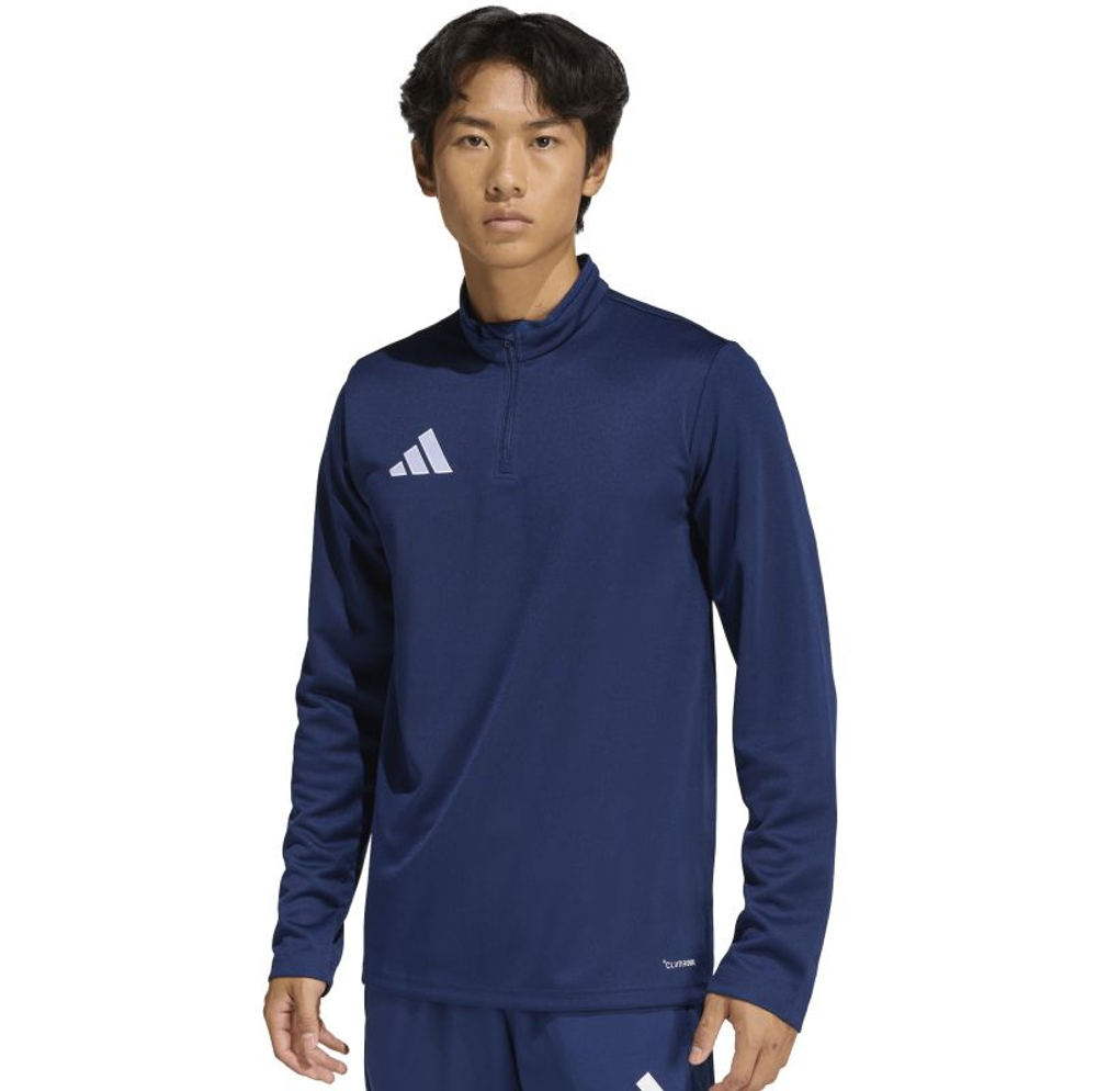 Мужская теннисная толстовка Adidas Entrada 26 Training - team navy blue/white
