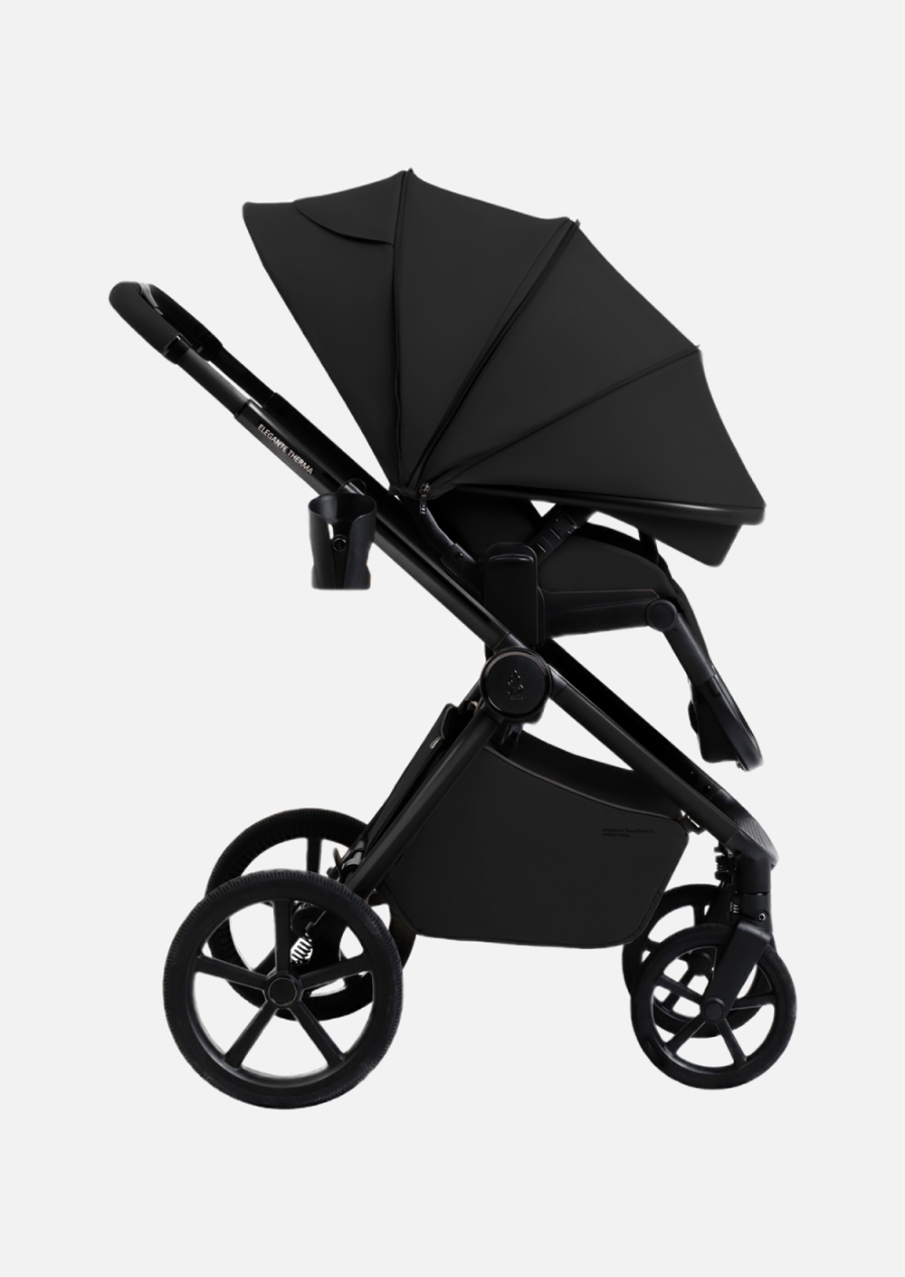 Sweet Baby Коляска 2 в 1 SBL Elegante Therma (Colore) Black