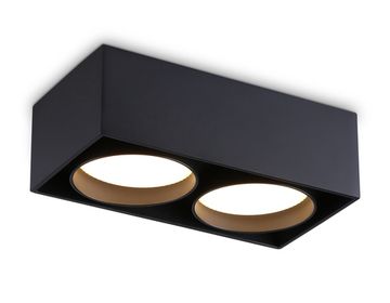 Накладной точечный светильник 2*GX53 TN70875/2 BK чёрный GX Standard tech Ambrella