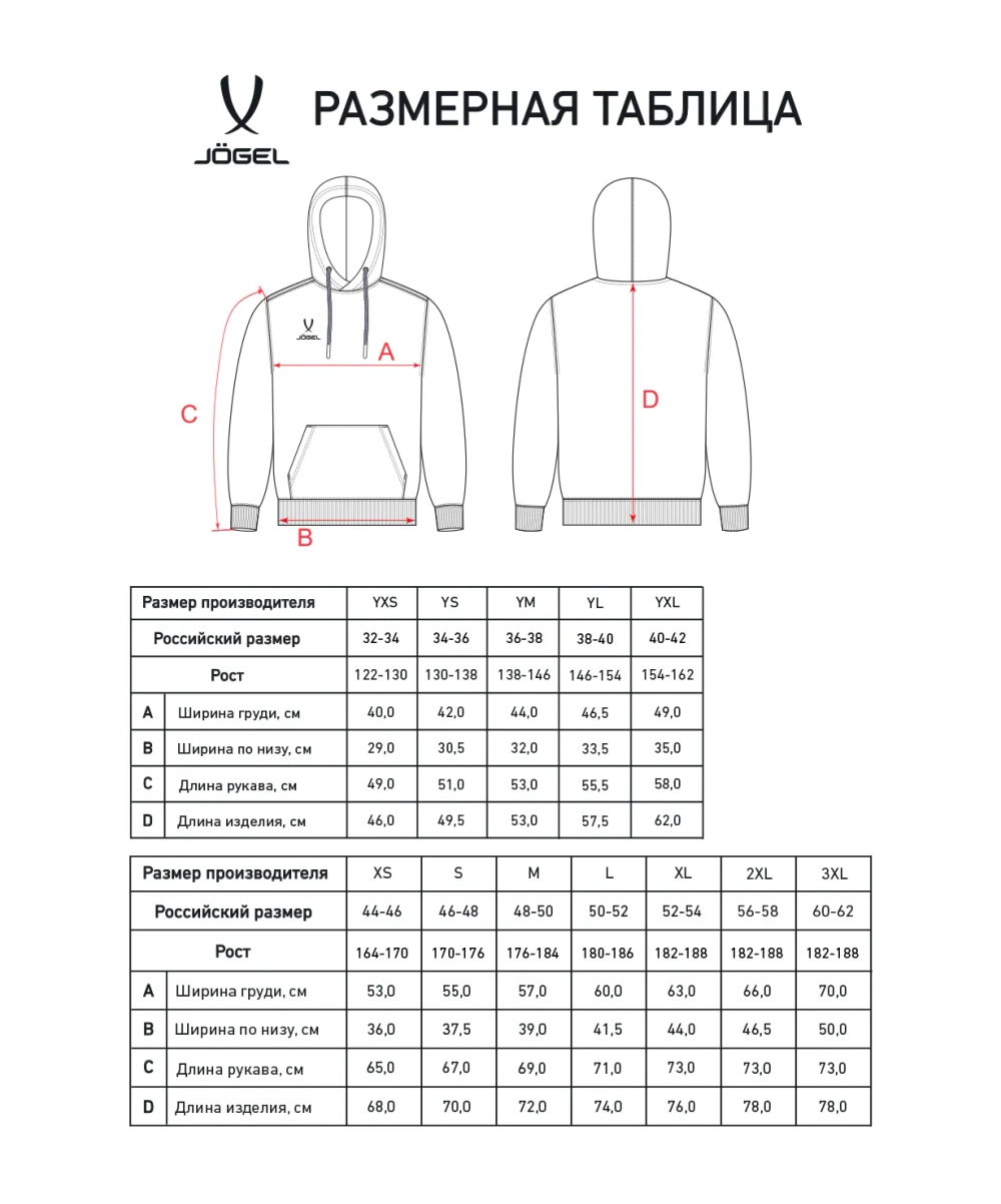 Худи ESSENTIAL Cotton Hoodie, темно-синий