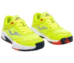 Детские кроссовки для падела Joma Junior Slam 2609 - fluor yellow