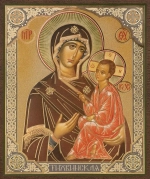 Икона БМ "Тихвинская" 10х12 на МДФ-6 (1012-1535)