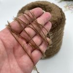 Фантазийная пряжа лебяжий пух травка на бобине