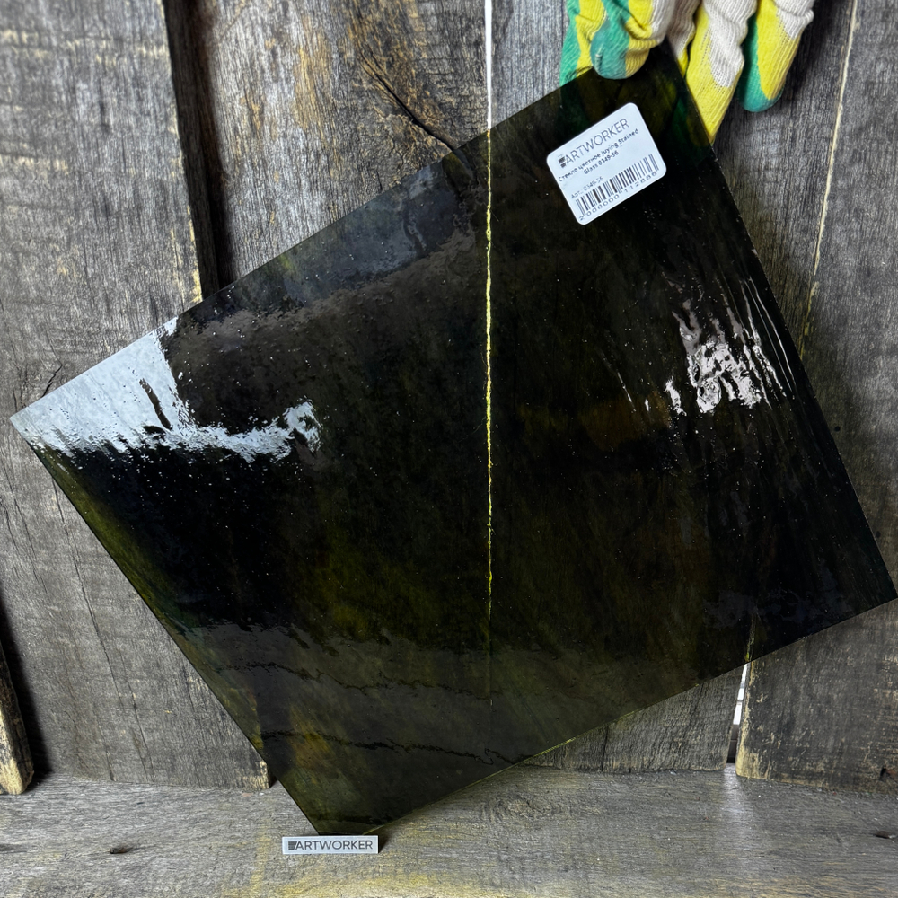 Стекло зеленое Juying Stained Glass 0349-56 по лучшей цене