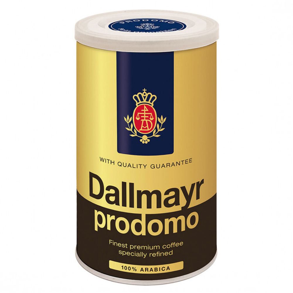 Кофе молотый Dallmayr Prodomo жестяная банка, 250 г