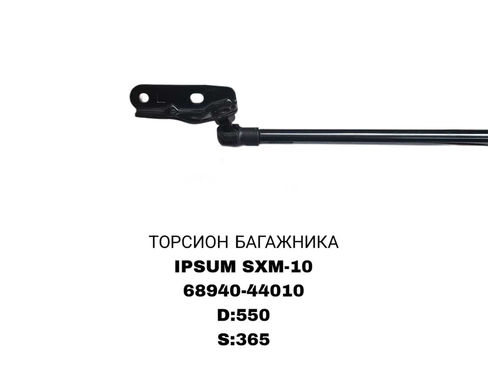 ТОРСИОНЫ IPSUM SXM-10