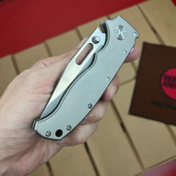 Нож Demko Knives AD-20 Ti DP А +++ - рукоять гладкий AD-20TIDPГ