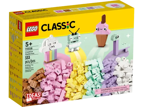 Конструктор LEGO Classic 11028 Творческое веселье постельных тонов