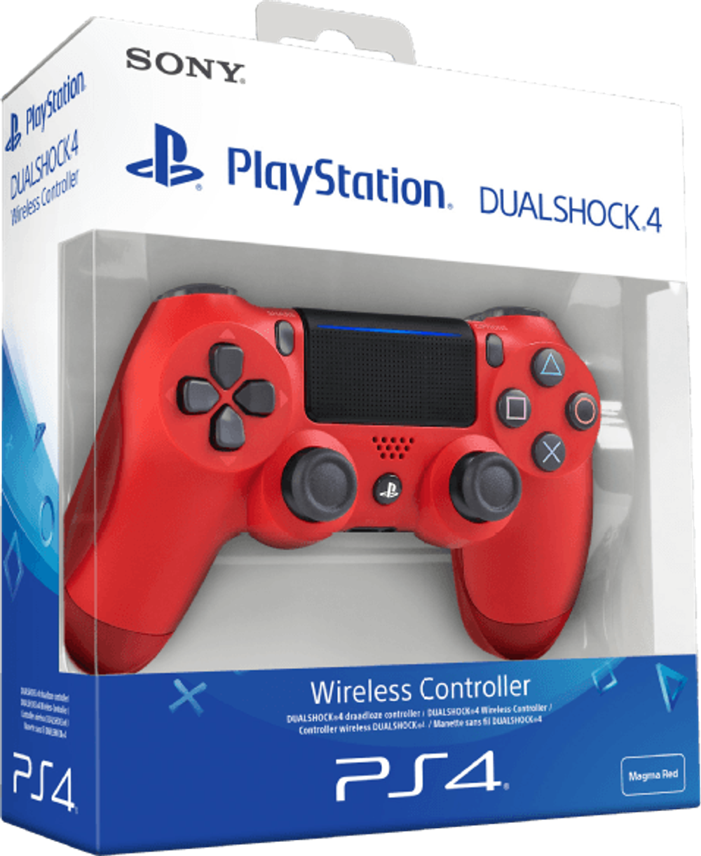 Sony Dualshock 4 v2 CUH-ZCT2E Красная лава