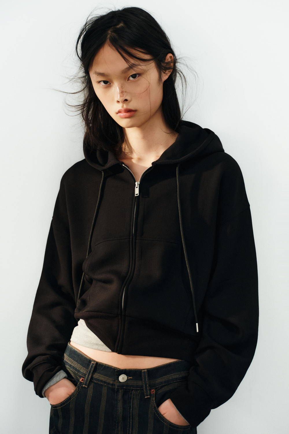 ХУДИ ИЗ ИНТЕРЛОКА — ZARA