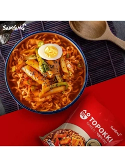 Лапша Topokki Ramen с соусом Токпокки 80 г * 3 шт
