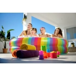 Бассейн надувной круглый 206*51 см Rainbow Dreams Family Pool Bestway (54443)