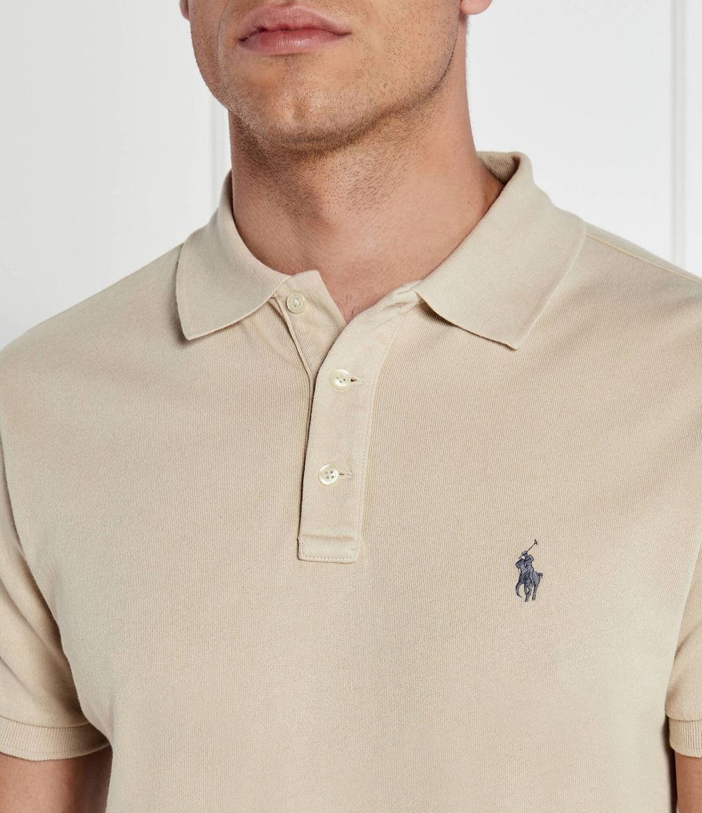 Поло POLO RALPH LAUREN - бежевый(710660897)