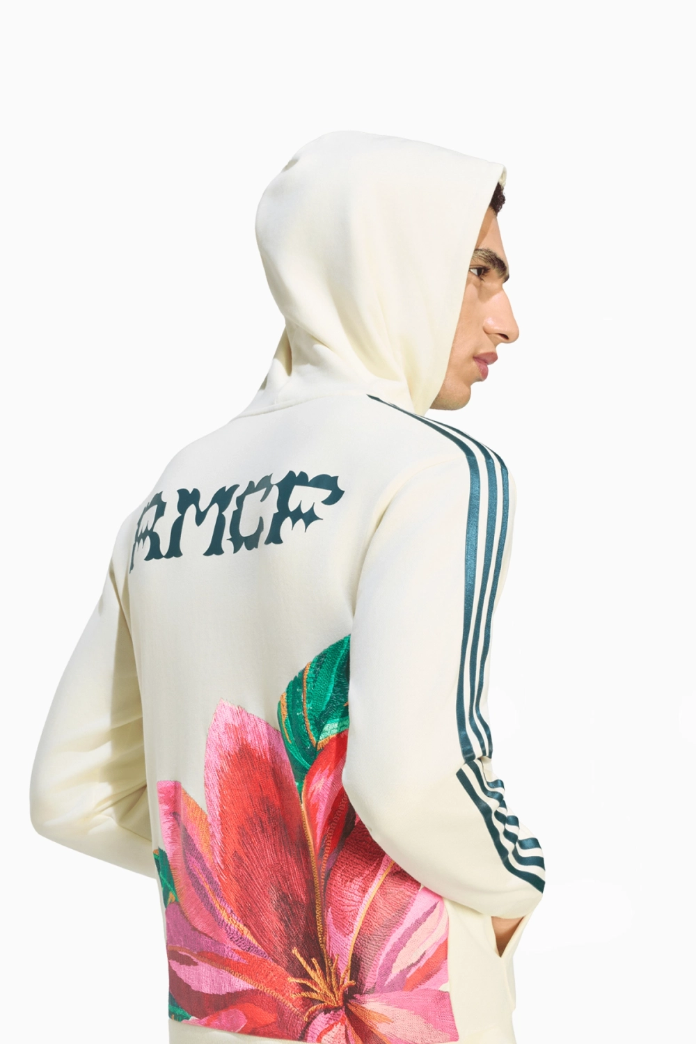 Кофта adidas Real Madrid x FARM Rio 26/27 - бежевый