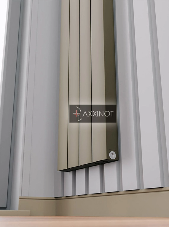 Axxinot Barkas V 400 - алюминиевый радиатор высотой 430 мм