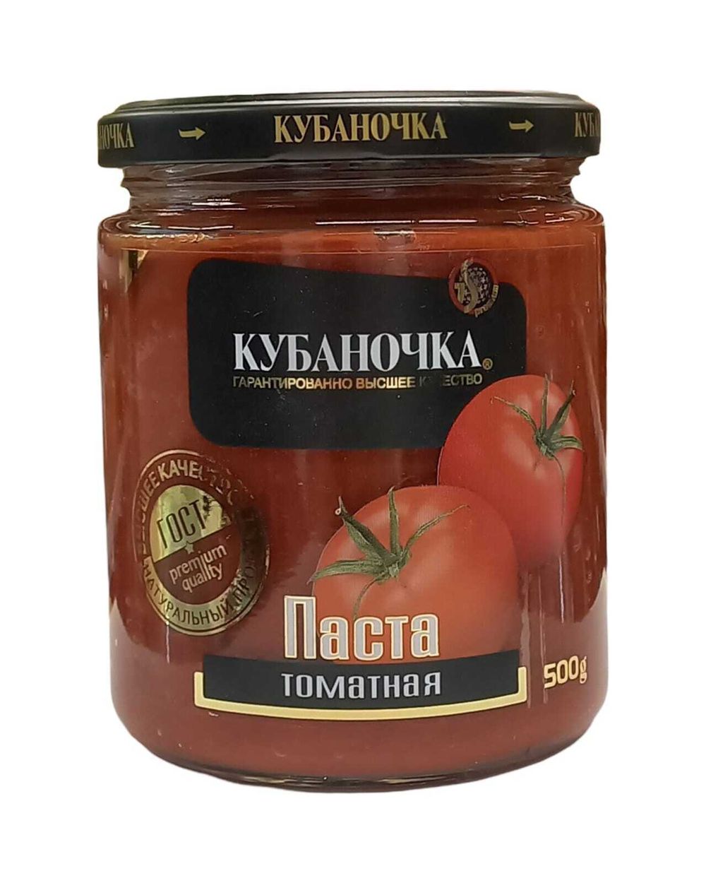 Томатная паста ТМ Кубаночка ст/б 1000 гр