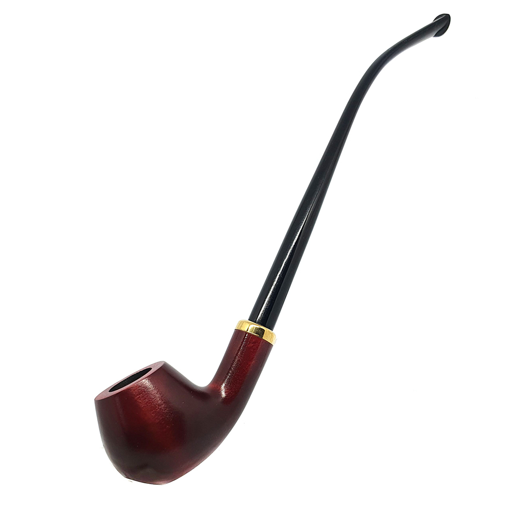Трубка "Mr. Brog" №14 Churchwarden коричнево-красный (Груша)