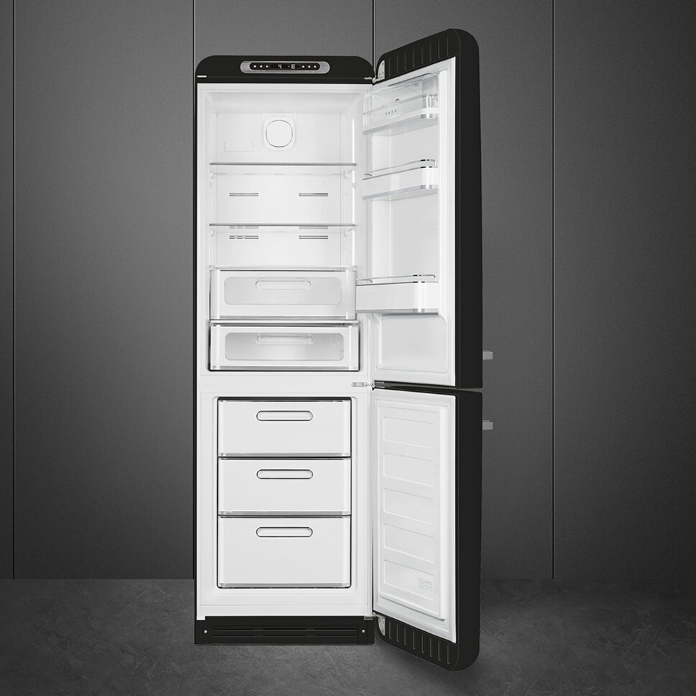 Отдельностоящий двухдверный холодильник Smeg FAB32RBL5