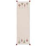 Дорожка с вышивкой Christmas decorations из коллекции New Year Essential, 45х150 см