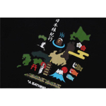 A Bathing Ape Japan Culture Tee черный