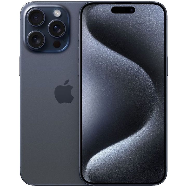 Смартфон Apple iPhone 15 Pro Max 256GB Blue Titanium (Синий титан) nano SIM + eSIM