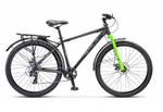 Велосипед 27.5" Stels Navigator-700 Курьер MD Z010 (2024) р.19" Черный матовый