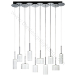 Pendant design lamp  SP SPILL 10 / Spillray by AXO LIGHT  (Clear)