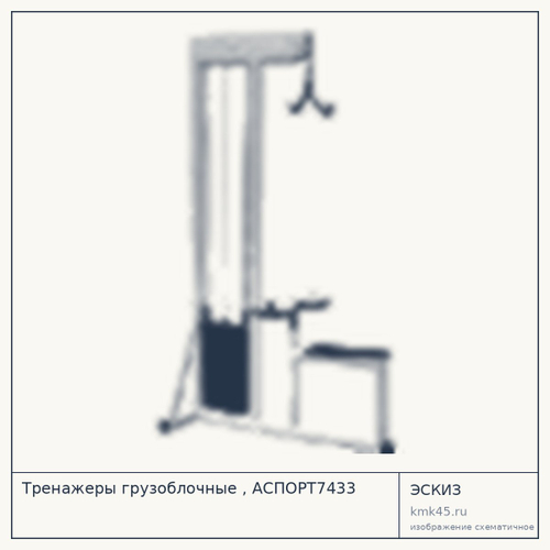 Тренажеры грузоблочные , АСПОРТ7433